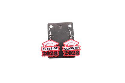 Class of 2028 Banner Earrings