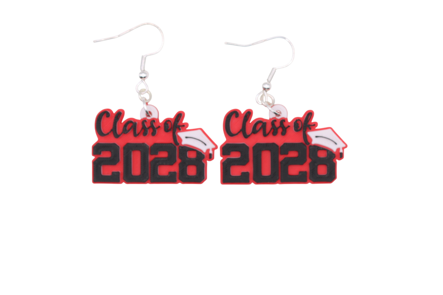 Class of 2028 Cap Earrings