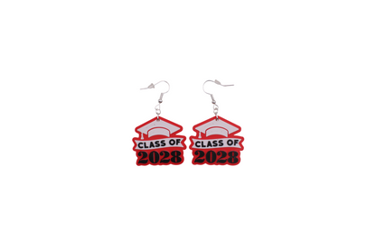 Class of 2028 Banner Earrings