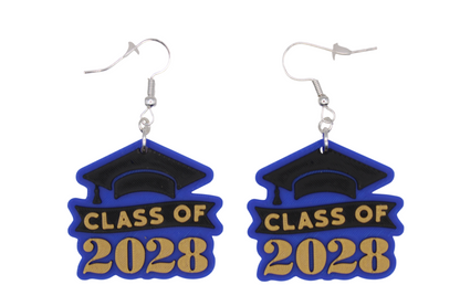Class of 2028 Banner Earrings