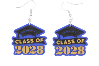 Class of 2028 Banner Earrings