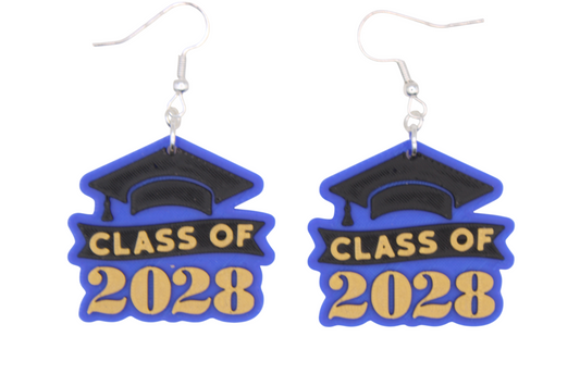Class of 2028 Banner Earrings