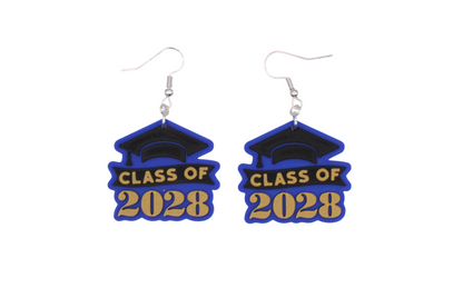 Class of 2028 Banner Earrings