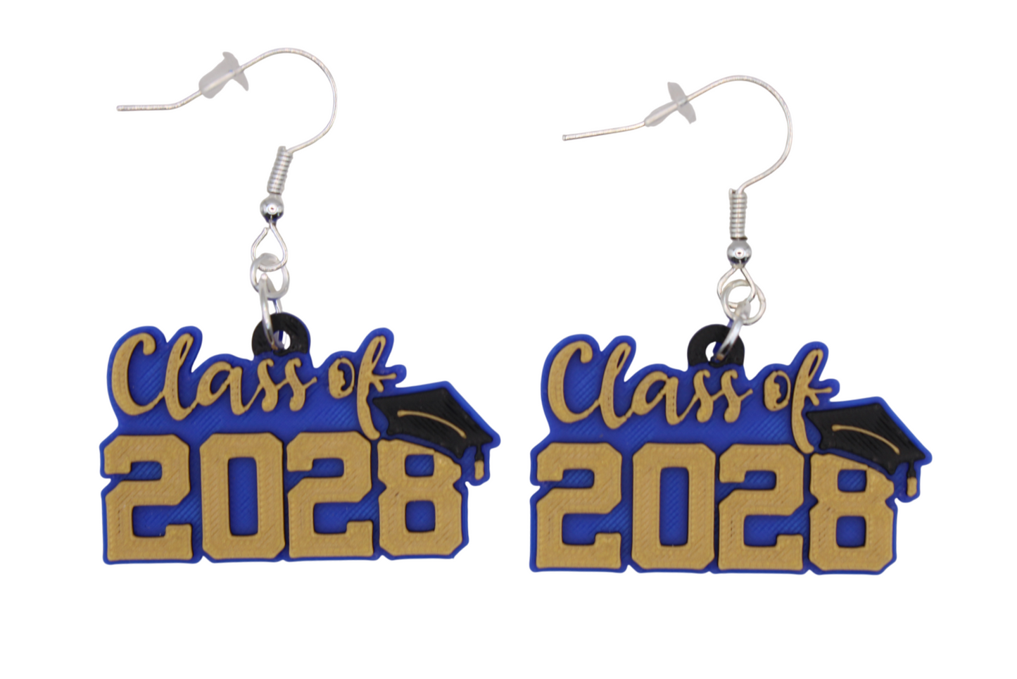 Class of 2028 Cap Earrings