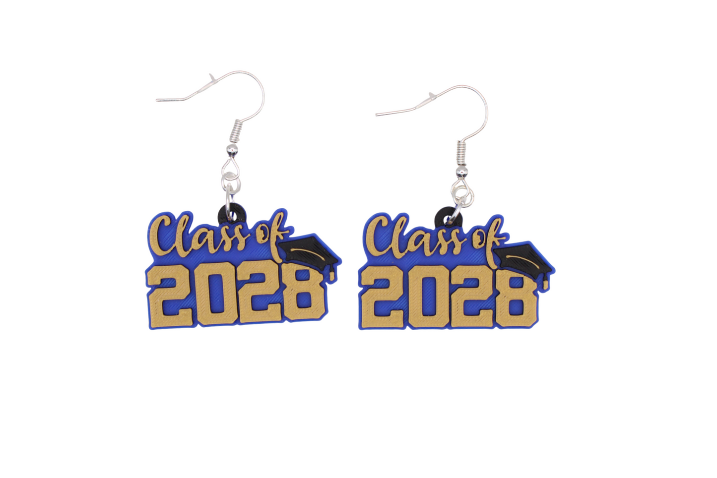 Class of 2028 Cap Earrings