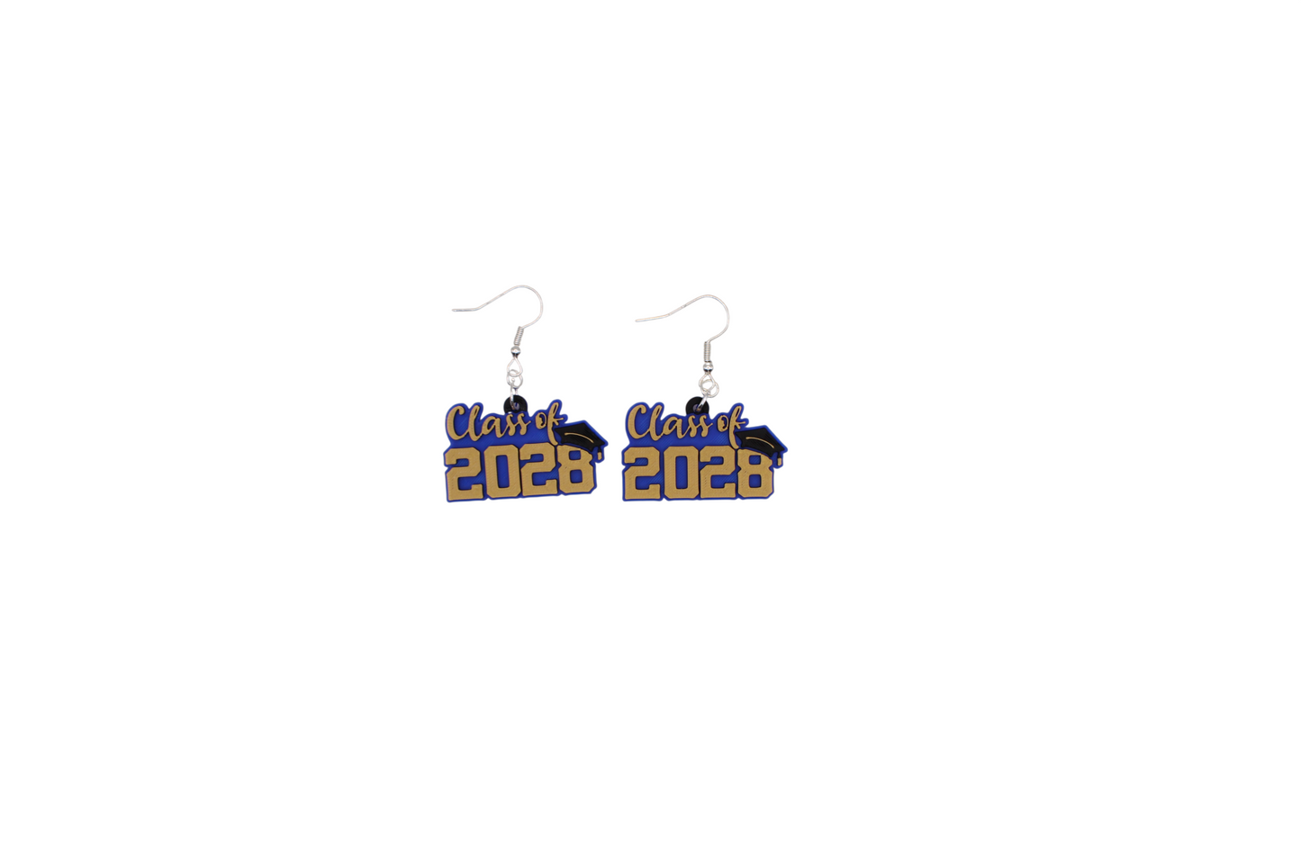 Class of 2028 Cap Earrings