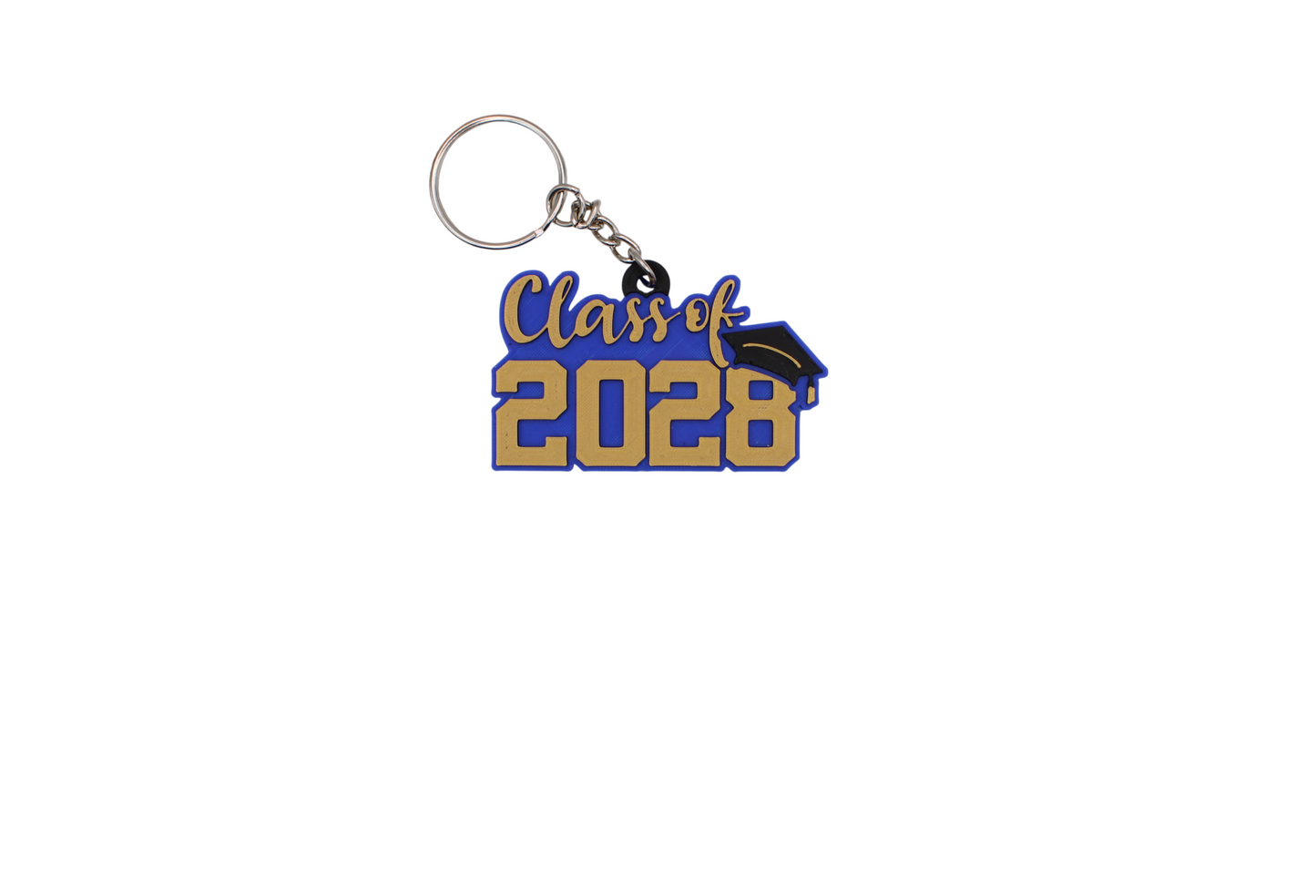 Class of 2028 Cap Keychain