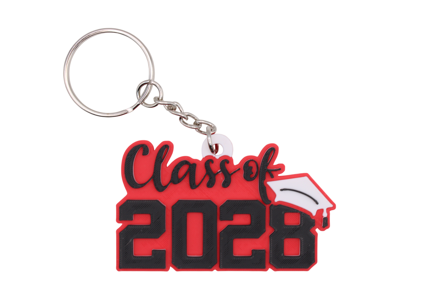 Class of 2028 Cap Keychain