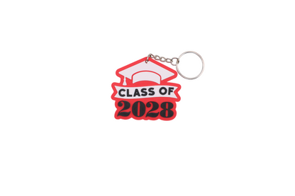 Class of 2028 Banner Keychain