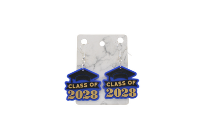 Class of 2028 Banner Earrings
