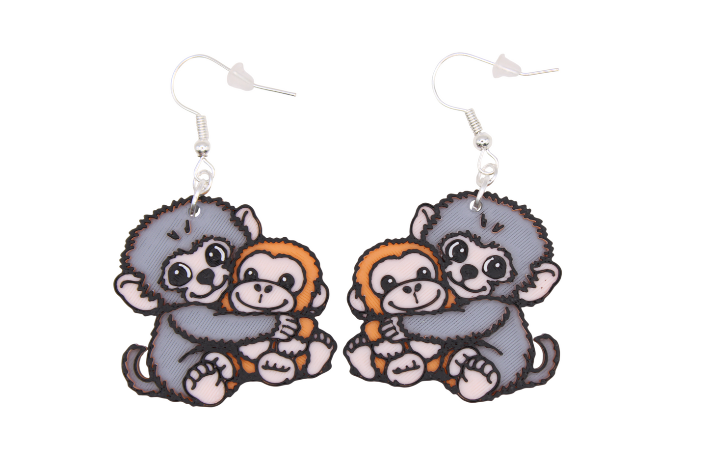Monkey Earrings