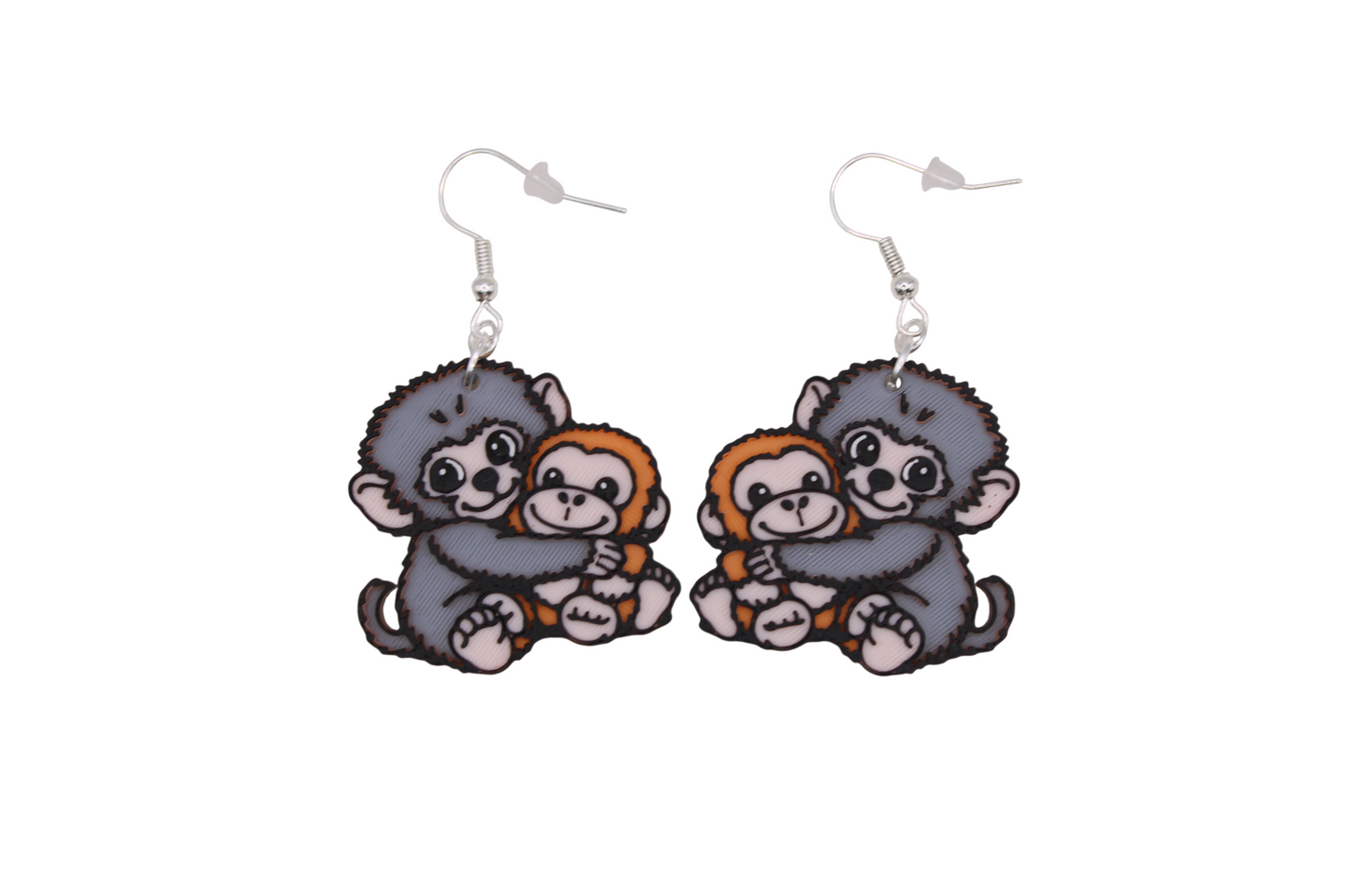 Monkey Earrings