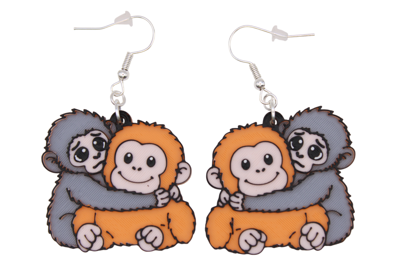 Monkey Earrings