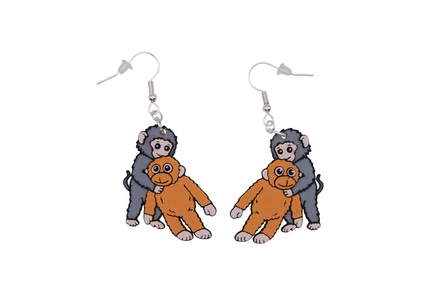 Monkey Earrings
