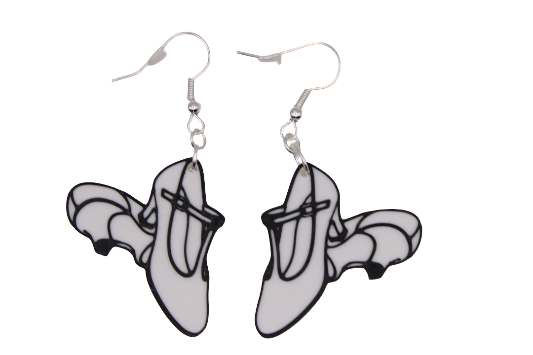 Dance Shoe Earrings