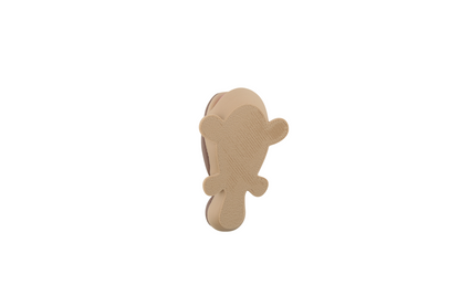 3D-printed brown Clodsire Pokemon figure with open mouth, sitting on a plain white background
