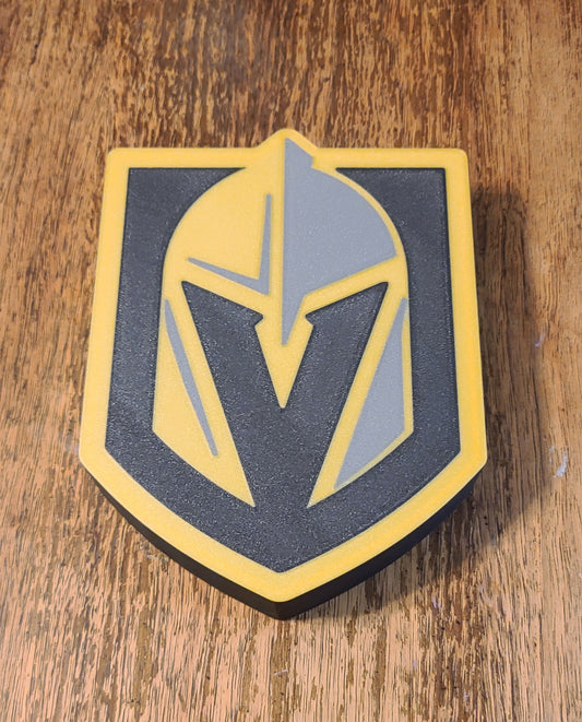 Vegas Knights Helmet Lightbox
