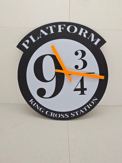 9 and 3 quarters Clock - Erratically Eccentric Creations