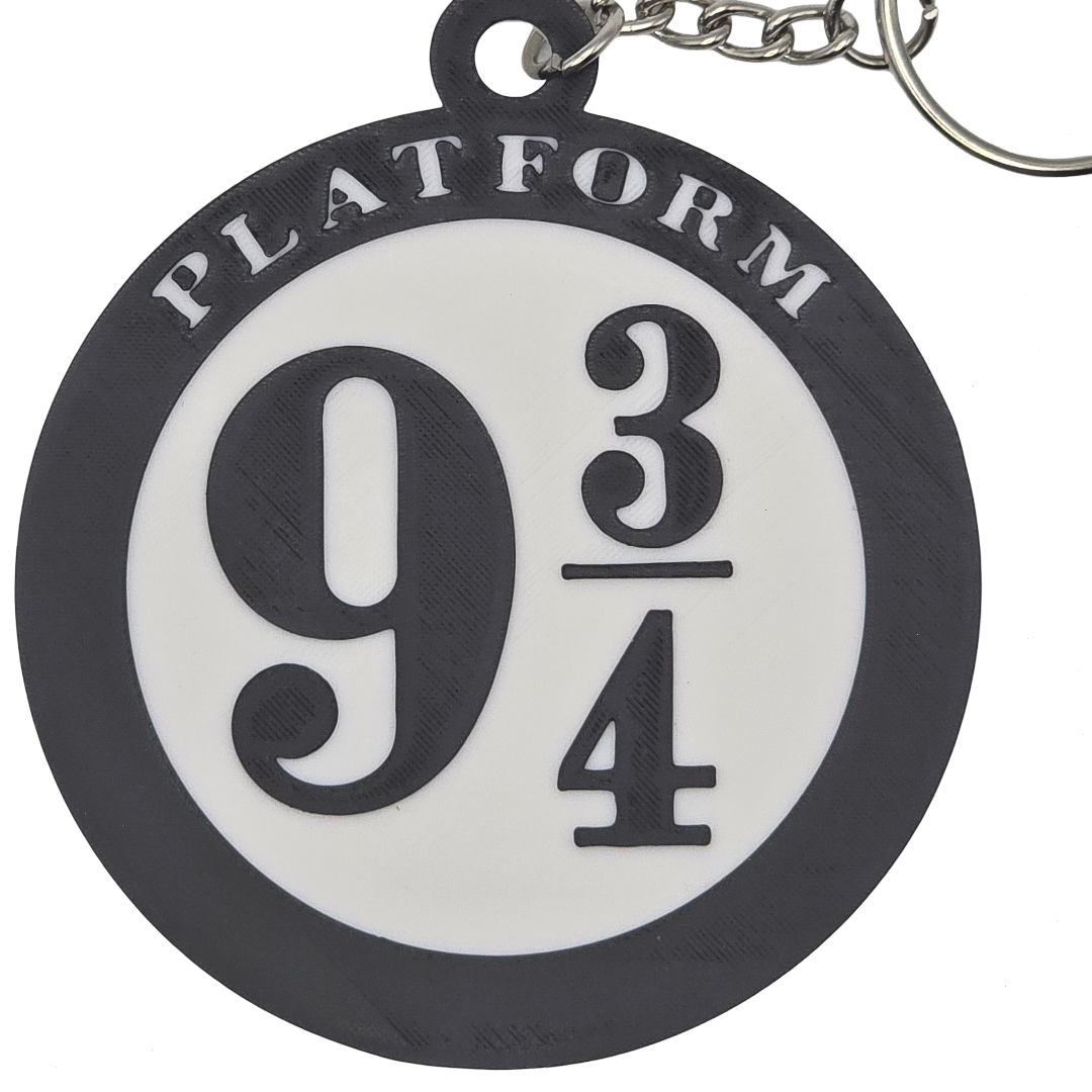 9 and 3 quarters Keychain