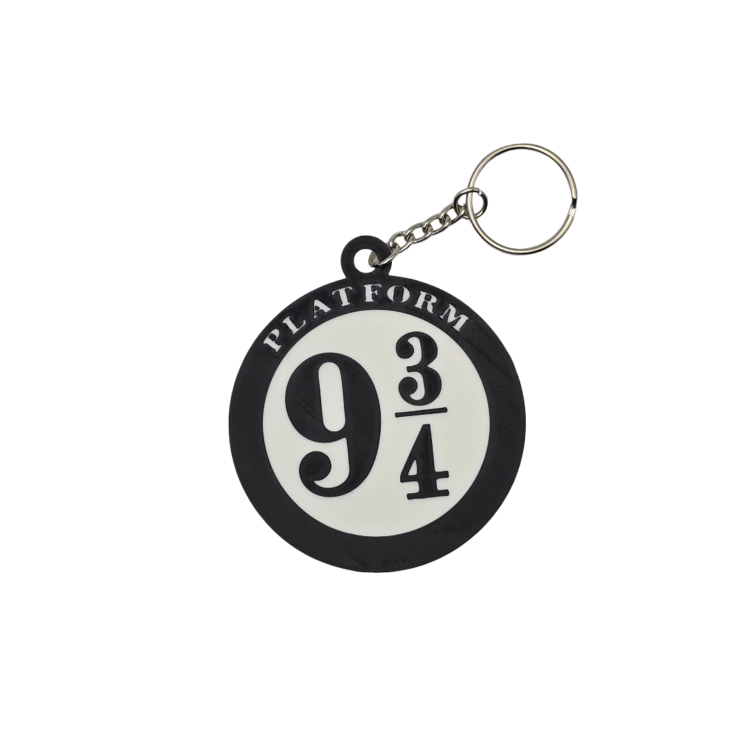 9 and 3 quarters Keychain