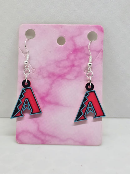 Arizona Diamondbacks Baseball Jewelry Duo
