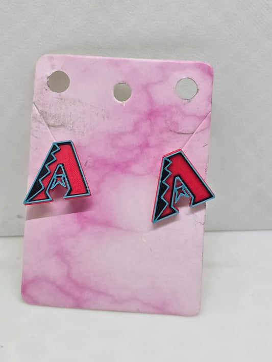 Arizona Diamondbacks Baseball Jewelry Duo