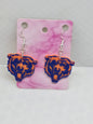 Chicago Bears Bear Earrings