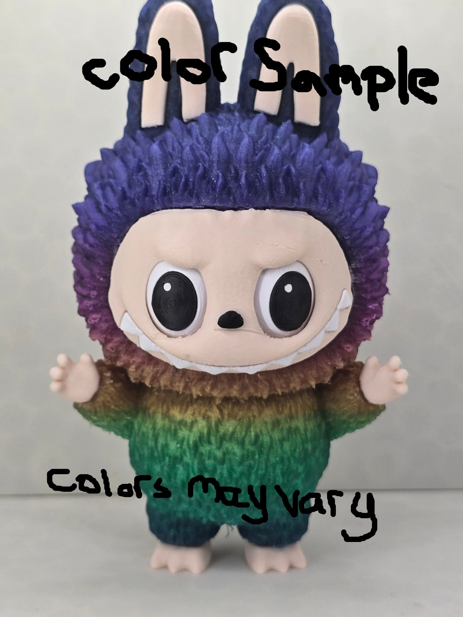 Color Sample Glitter Rainbow