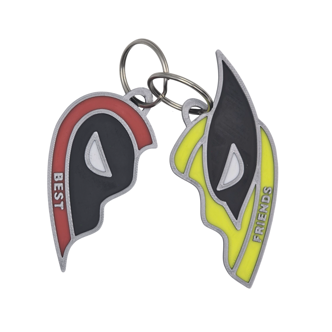 Deadpool and Wolverine Keychain