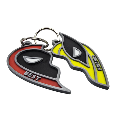 Deadpool and Wolverine Keychain
