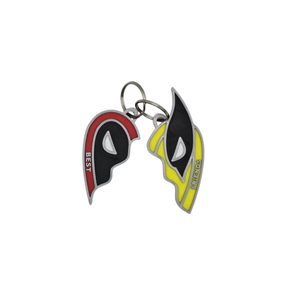 Deadpool and Wolverine Keychain