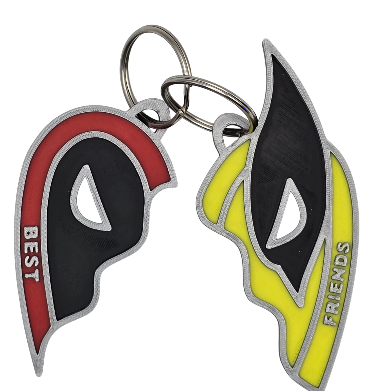 Deadpool and Wolverine Keychain