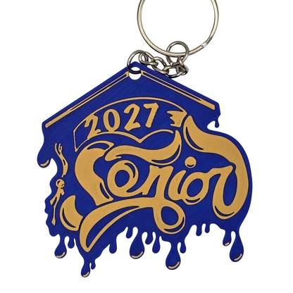 Senior Fancy 2027 Keychain
