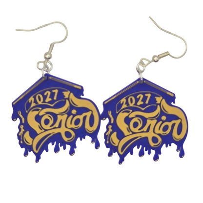 Senior Fancy 2027 Earrings