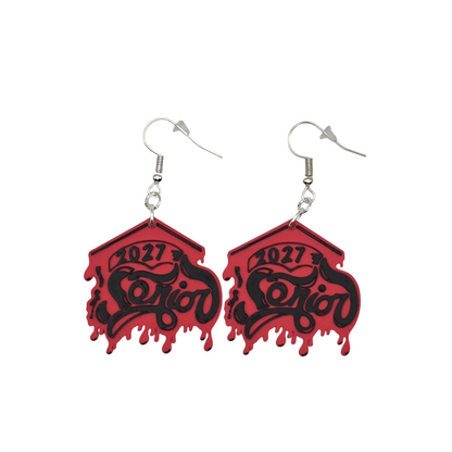 Senior Fancy 2027 Earrings