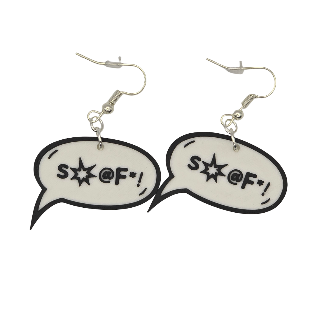 F Bomb Earring Collection