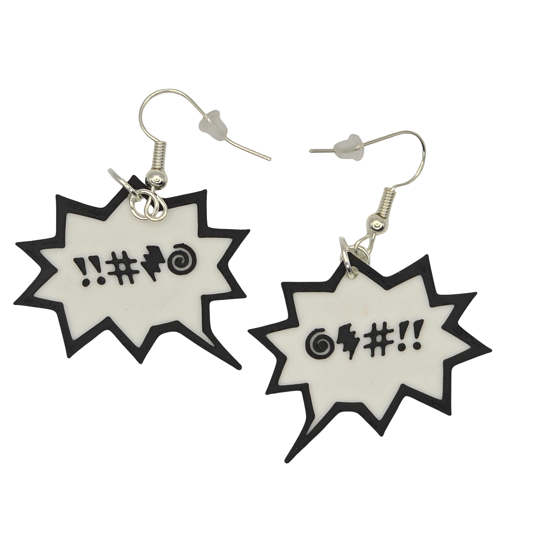 F Bomb Earring Collection