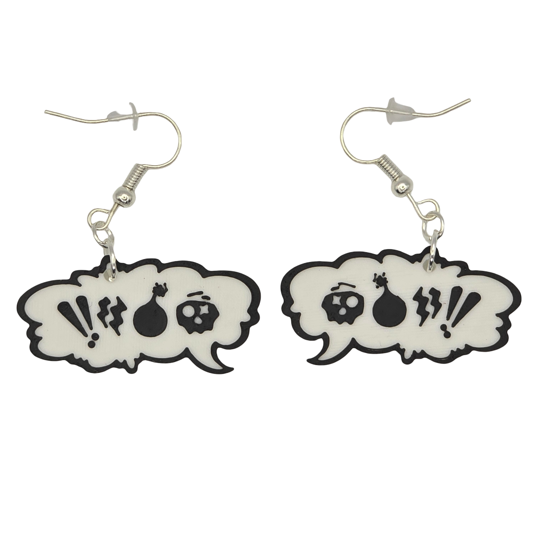 F Bomb Earring Collection