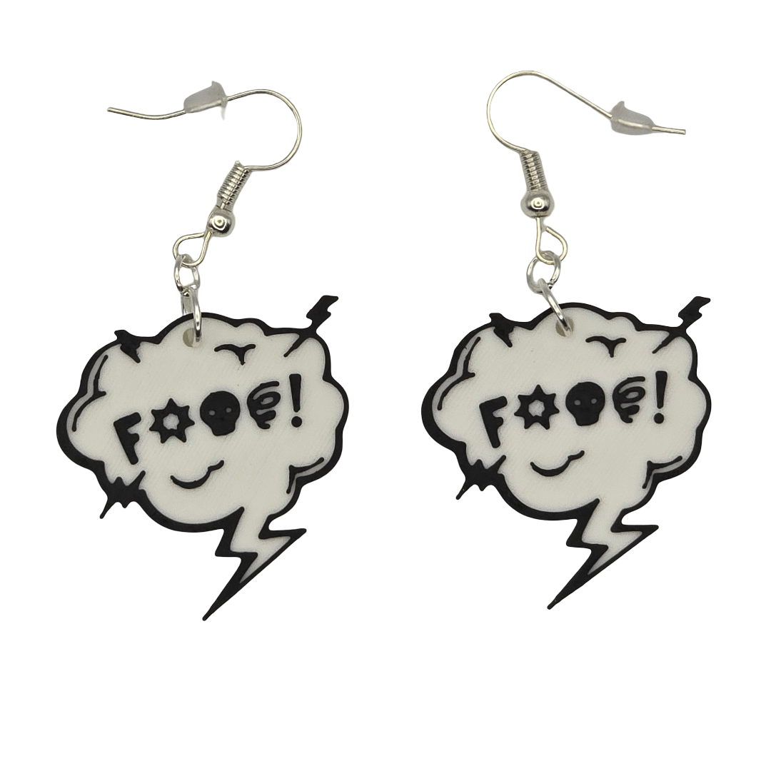 F Bomb Earring Collection