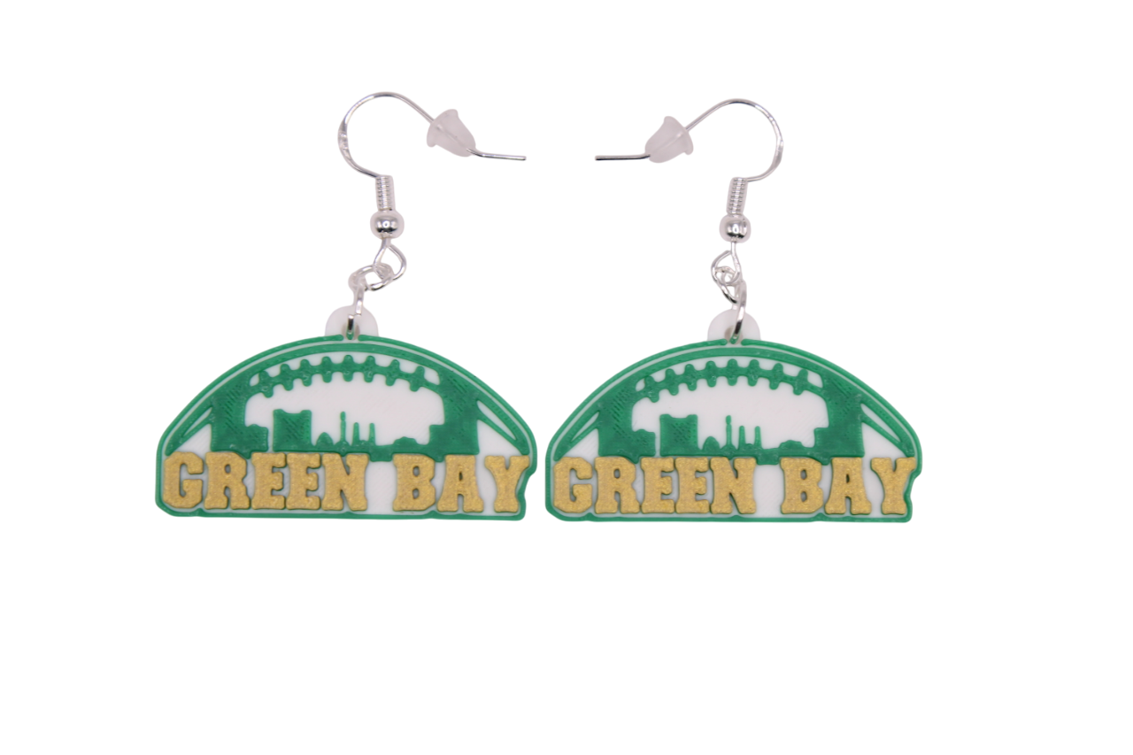 Green Bay Packers Earrings