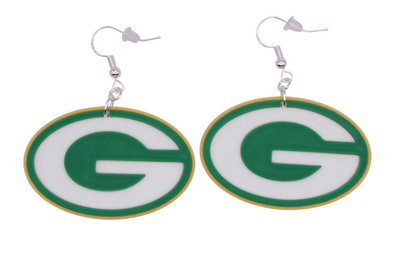 Green Bay Packers Earrings