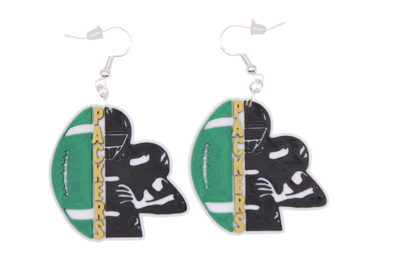 Green Bay Packers Earrings