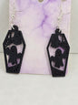 Coffin Ghost Earrings