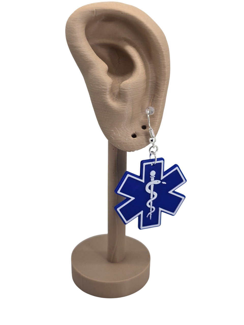 EMS Star of Life earrings