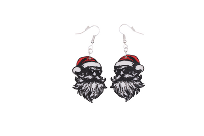 Santa and Snowman Earrings