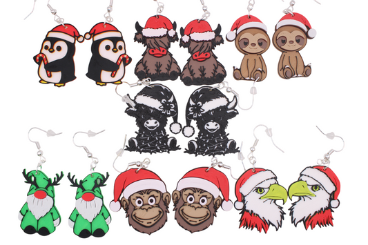 Christmas Animal Earrings