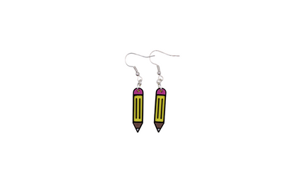 School Supplies Earrings