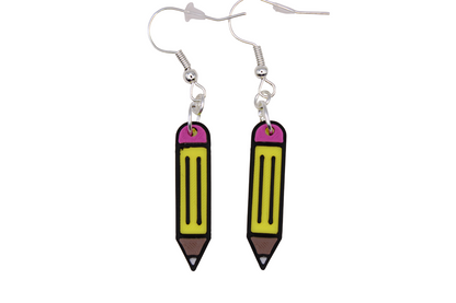 School Supplies Earrings