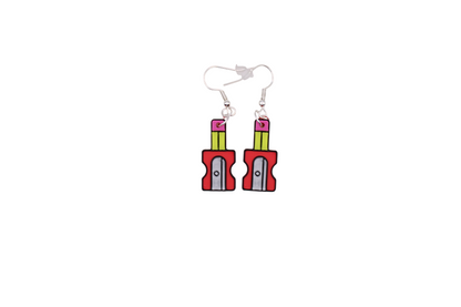 School Supplies Earrings