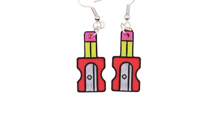 School Supplies Earrings